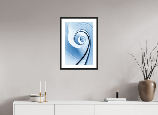 40 x 60 cm, Hahnemühle Photo Rag, Frame 20mm black, Passepartout white, Front glass matt GLIDE