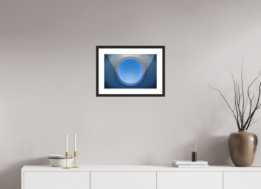 45 x 30 cm, Hahnemühle Photo Rag, Frame 20mm black, Passepartout white, Front glass matt OCULUS - Basel